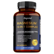 Viên nang magie chứa glycinate citrate taurine axit aspartic magie có thể tăng cường năng lượng thư 