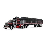 DCP 1: 64 KenWORTH W900A Truck with Tarpaulin Alloy Truck Model