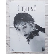 Brochure Fold Minnie From CD Album (G)I-DLE-I TRUST Kpop