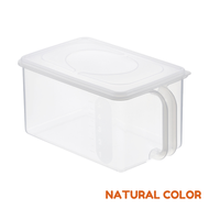 [MADE IN JAPAN] Kitchen Storage Organiser Storage Box Sorting Box Fridge Organiser Box with Cap