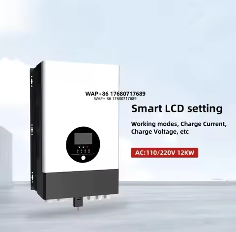 MUST 8KW 120V Split Phase Inverter Parallel Connection Function Hybrid Solar Inverter MPPT Batterie 