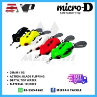 EXP Micro Frog D 29mm / 5g Soft Rubber Jump Frog Soft Lure Bait Jump Frog Katak