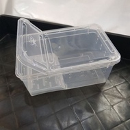 P Boss Aquarium~Dry Wet Separation Breeding Box Mini Horned Frog Box/Amphibious/Horned Frog/Gecko/Turtle/Crab/Hermit Crab/Water Turtle/Live Bait Basin/Reptile/Scorpion/Snake