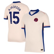 XY 2024-25 Premier Chelsea FC away Jersey Gusto Cucurella MarcGuiu Caicedo Mudryk Jackson Madueke T-