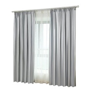Full Shading Curtain Rental Sun Protection Thermal Insulation Bedroom Balcony Punch-Free Velcro 2024 New Arrival Shade Cloth Hook