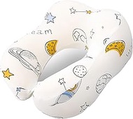 Darler Kids Neck Pillow for Travel, Road Trip Essential for Neck, Chin Supporting - Memory Foam Kids Traveling Pillow to Stop Head from Falling Forward Suitable for Boys and Girls Space