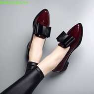Women's New Bow Pointed Oxford Shoes Lofers