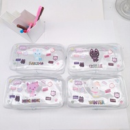 AESPA Merchandise Winter Ningning Merchandise Portable Storage Cartoon Zipper Bag Stationery Cosmeti