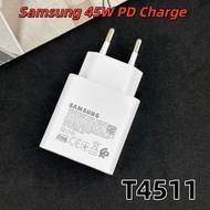 EP-T4511 Samsung 45W PD Charger Super Fast Charging For Galaxy S25 Ultra Plus FE S24 S23 S22 A56 A55