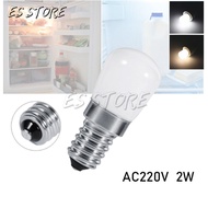 Mini AC 220V LED Bulb E14/ E12 Light Bulb SMD2835 LED Refrigerator Lamp 2W Screw Bulb For Refrigerat