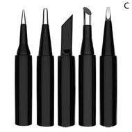 AGBBG 5PC I + B + K + 2.4D + 3C หัวแร้งเหล็กบริสุทธิ์900M หัวแร้งชุดภายใน