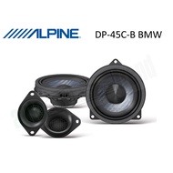 Alpine DP-45C-B 4.5" Component BMW Plug & Play Speakers