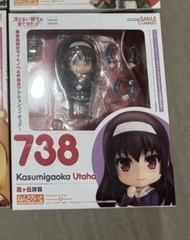 黏土人 738 不起眼女主角培育法 霞之丘詩羽 全新未開 figma 學姐 Good Smile Company Nendoroid 738 Kasumigaoka Utaha