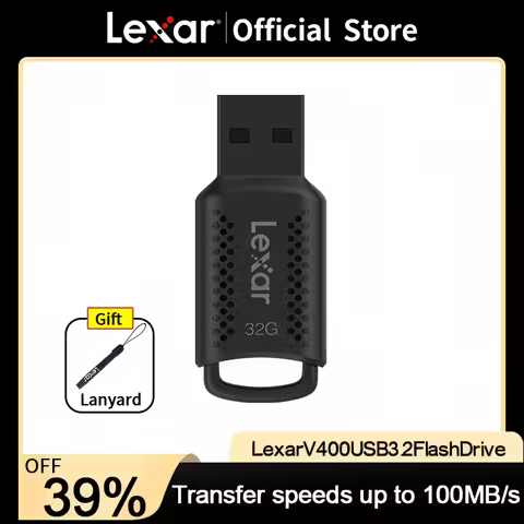 Lexar USB Stick 3.2 Key USB Flash Drive 128GB 64GB 32GB Pen Drives High speed read 100MB/s Pendrive 