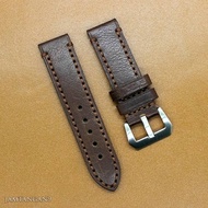 Genuine Leather Watch Strap - Leather Watch Strap 24mm