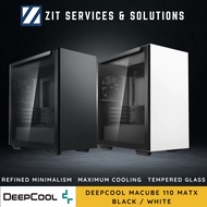 Deepcool Macube 110 MATX Case Black / White Macube Series