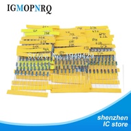 24valuesX10pcs=240pcs 1/4W 0.25W 1% 4.7k-68k Metal Film Resistor component diy kit package new and