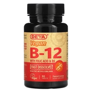 Vegan B12 with Folic Acid & B6, Fast Dissolve Tablets