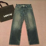 LEVI'S 504 男 仿舊 刷白 經典 直筒 牛仔褲 31