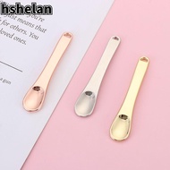 HSHELAN Metal Facial Cosmetic Beauty Scoop Skincare Reusable Scoop