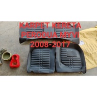 🔥KARPET KERETA MYVI OLD 05-17/CAR FLOOR MAT PERODUA  MYVI 2008-2017 RED LINE NEWS
