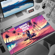 {ON Mouse Pad} GTA 6 Mause Pad Gaming Mat Pc Gamer Xxl Mouse Pad 900x400 Desktops Diy Gaming Compute