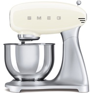 Smeg 800W 50's Retro Style Aesthetic Stand Mixer SMF02 (Cream)
