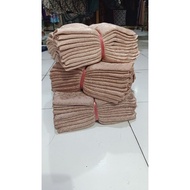 Brown viscose batik Fabric