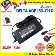 HIGH QUALITY ADAPTER DELTA ADP 150-CH D INPUT 100-240V~2.5AA 50-60Hz OUTPUT 20.0V~7.5A (4.5x3.0mm) 1