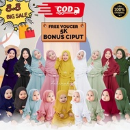 [(Redy Stok)Terbaru/Termurah] Lula Series By Zalira Kids| Gamis Anak