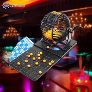 [Gazechimp] Traditional Bingo Game Bingo Machine Toy Bingo Chips Classic Bingo Set for Travel Party 