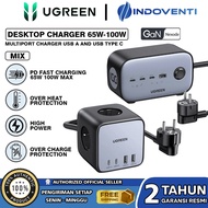 Ugreen Nexode GAN Desktop Charger Power Socket For Macbook iPad Pro Laptop Charger Type C Fast Charg