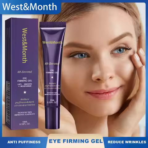 West Month 60 Second Eye Firming Gel Reduce Wrinkles Dark Circles Fine Lines Anti Aging Puffiness Mo
