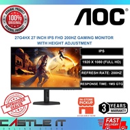 AOC 27G4HX 27 Inch IPS FHD 200Hz Gaming Monitor With Height Adjustment