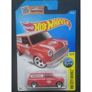 Hotwheels 67 austin mini van.