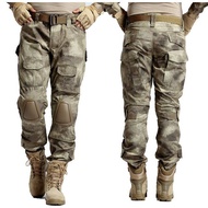 Multicam Camouflage Militar กางเกงยุทธวิธีกองทัพทหารกางเกงกบ Combat Cargo Pants