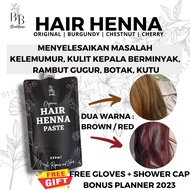 Inai Rambut Hair Henna Pewarna Rambut Halal &amp; Sah Solat