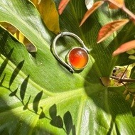 手作銀飾—楓葉蜜糖戒指項鍊墜飾 兩用飾品 Maple 2way rings 925