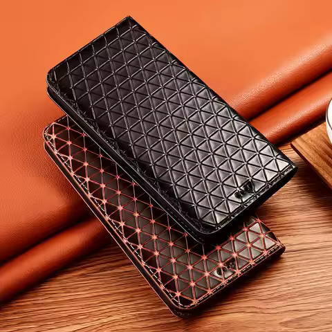 Luxury Diamond Genuine Leather Case For XiaoMi Poco M5s C31 X2 X3 F1 F2 F3 F4 M2 M3 M4 X4 Pro GT NFC