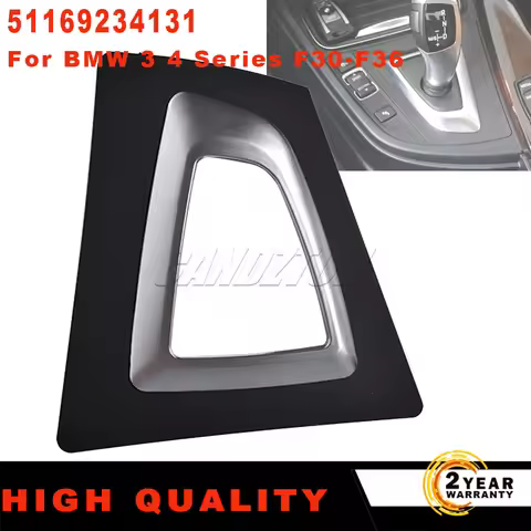 For BMW 3 4 Series F30 F31 New Interior Gear Shift Selector Cover Transmission Shifter Bezel Trim 51