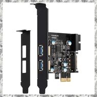 [I O J E] 1 Set USB3.0 Hub PCI Express Card Plastic+Metal PCI Express Card