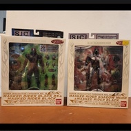 BANDAI SIC Masked Rider Black RX & Shadow Moon Set