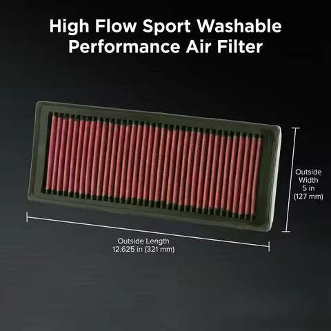 for Audi A4 B8 A5 8T 1.8 2.0L Q5 8R 2.0L Allroad Quattro 2.0L 2007-2017 High Flow Sport Washable Per