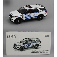 Diecast Model 596 1/ Ford Police Interceptor Utility NYPD