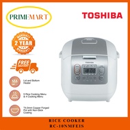 TOSHIBA RC-10NMFEIS 1.0L ELECTRIC RICE COOKER - 2 YEARS WARRANTY