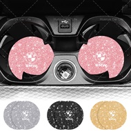 2/4/6pcs Leather Car Cup Holder Car Cup Slot Dust-proof Protection Mat for BMW E61 E90 E82 E70 E71 E