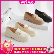 READY STOCK💝 WRIMO Jiqueen Cover Shoe Women's Oxfords Shoes Loafers Flat Kasut Wanita ks14975