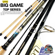 คันหน้าดิน Loomis BIGGAME TOP SERIES GOLD เงือกทอง รีลซีท Fuji เป็นไกด์สแตนเลสเกรดกันน้ำทะล หรูหรา ล