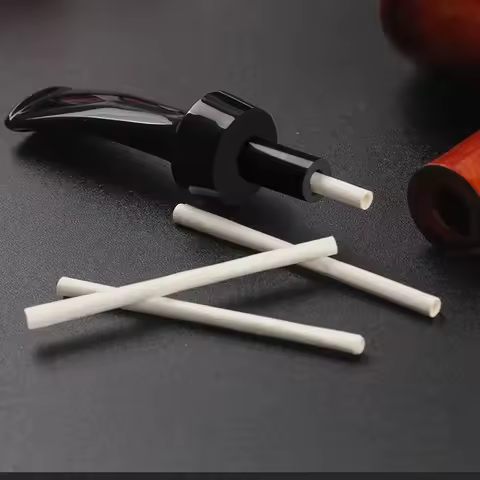 100pcs 3mm Tobacco Filters for Smoking Pipe Smoke Mini Pipe Paper Filter Smoking Tools Tobacco Tar F