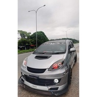 alza modelista v2 betong bodykit velfire perodua alza meterial pu alza 2009-2013